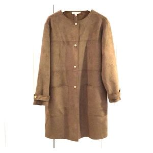 Philosophy suede jacket